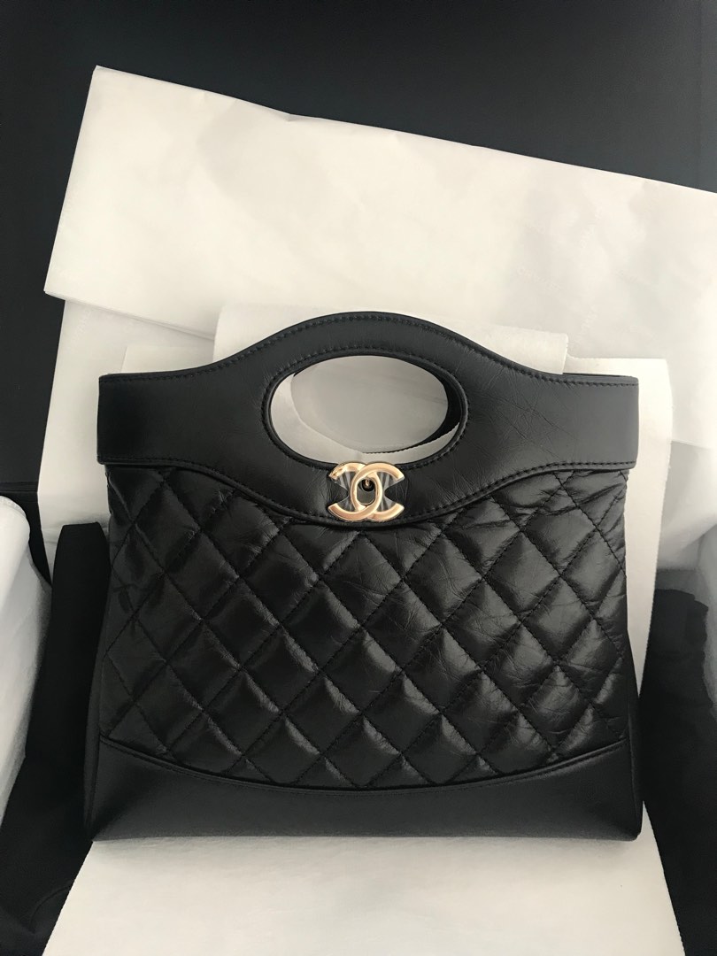 Chanel 31 outlet bag black