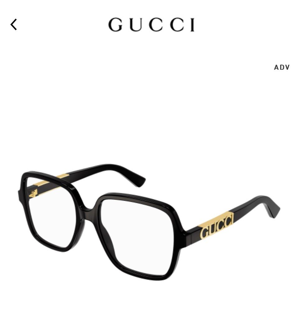 Authentic gucci clearance frames