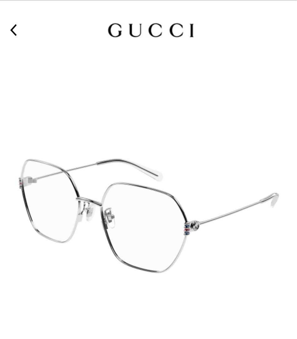 Gucci discount octagon glasses