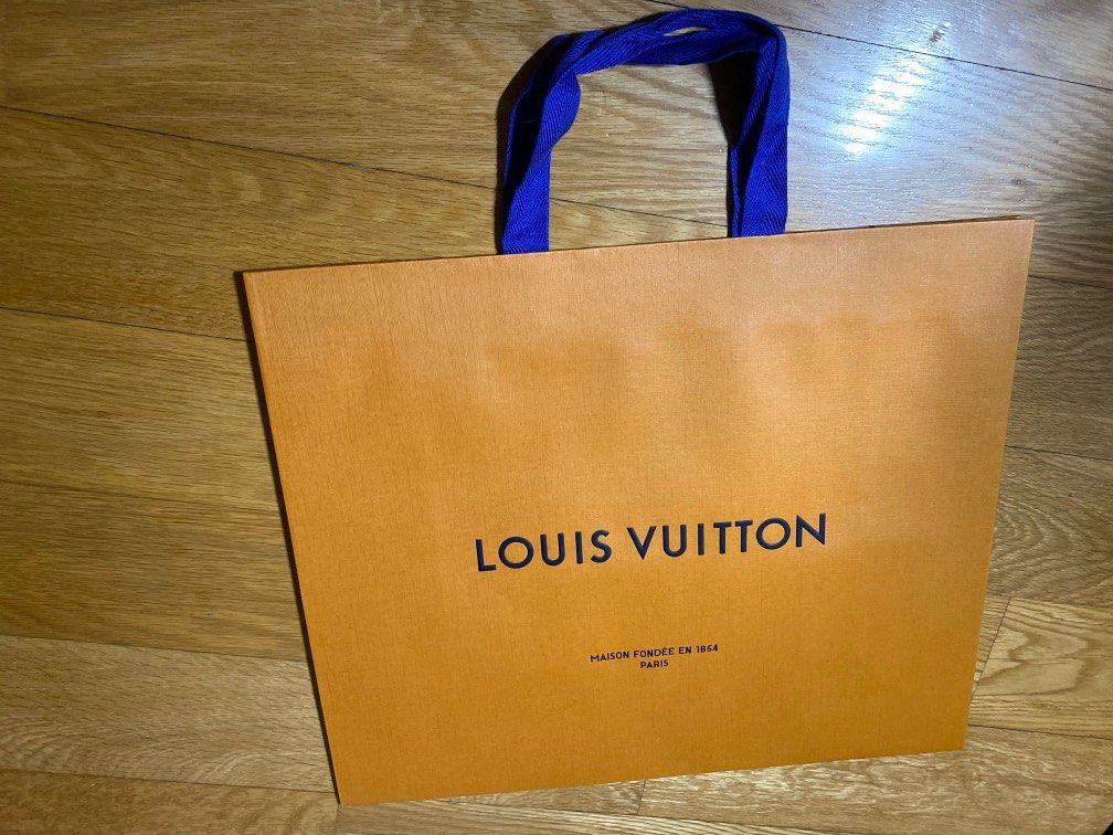 Authentic Louis Vuitton Paper Bag, Luxury, Bags & Wallets on Carousell