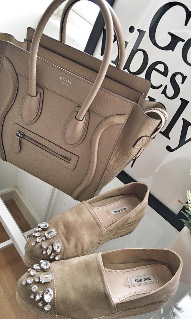 Authentic Miu Miu Platform Espadrilles Luxury Sneakers Footwear on Carousell