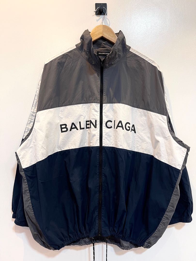 Balenciaga - Shrunk nylon bomber jacket