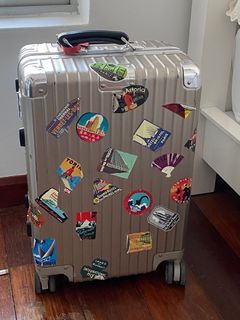 Supreme x Rimowa Cabin Plus 49L Suitcase (In Hand) w/ Two Free Rimowa  Stickers!