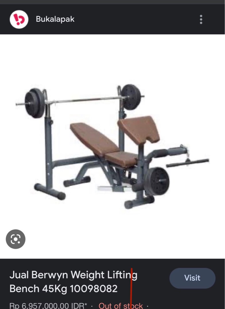 Berwyn weight lifting bench online