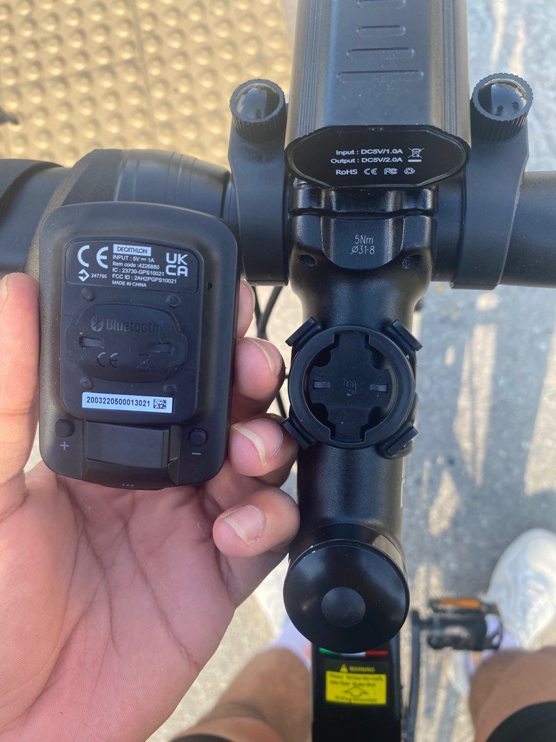 Bike computer Van Rysel BC 100 GPS Decathlon, Sports Equipment