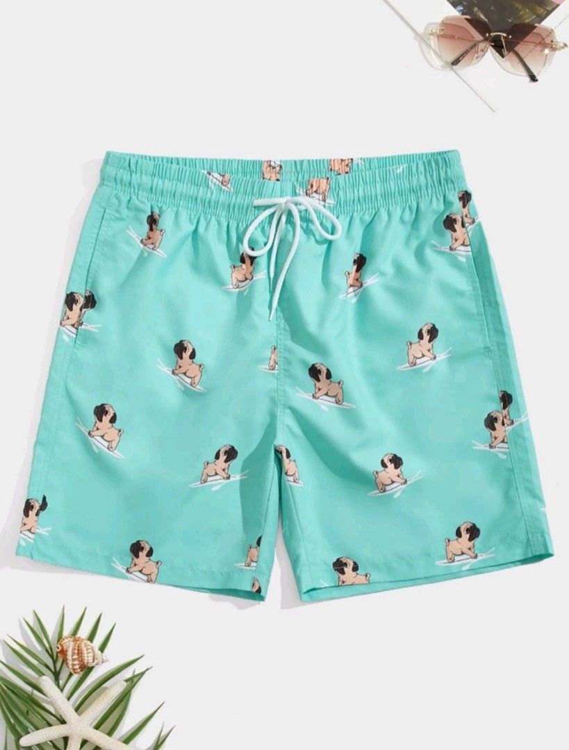 Pug swim trunks discount