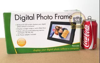 BNIB Digital Photo Frame 8" LCD Display Screen
