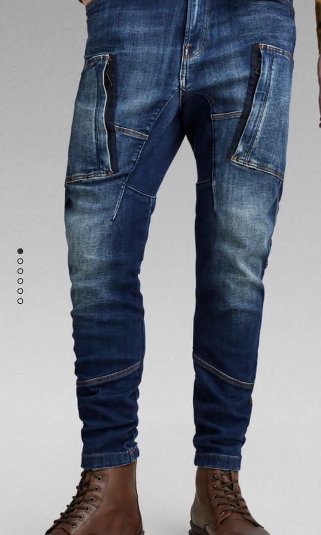 Bnwt G Star skinny cargo denim 28 32