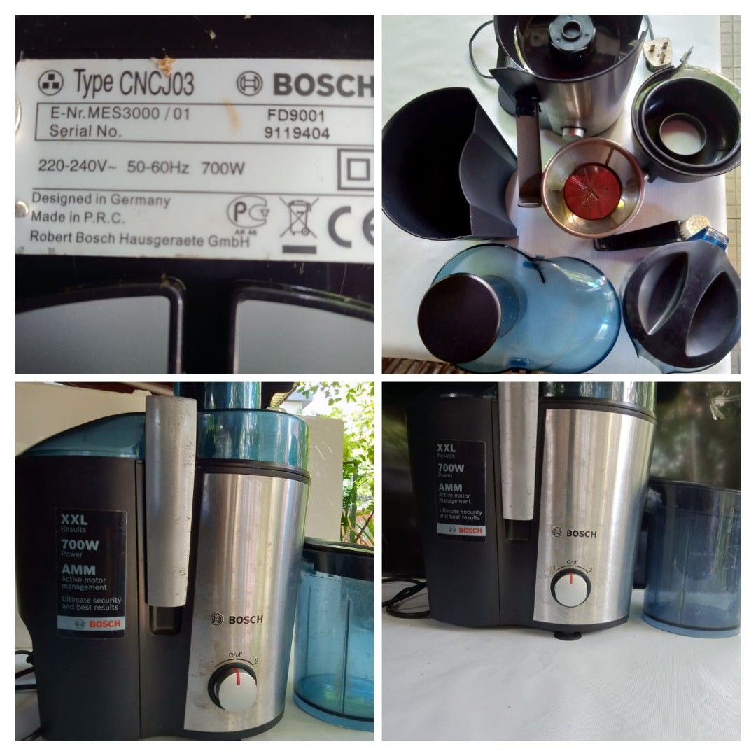 Bosch Fruit Juicer, TV & Home Appliances, Kitchen Appliances, Juicers