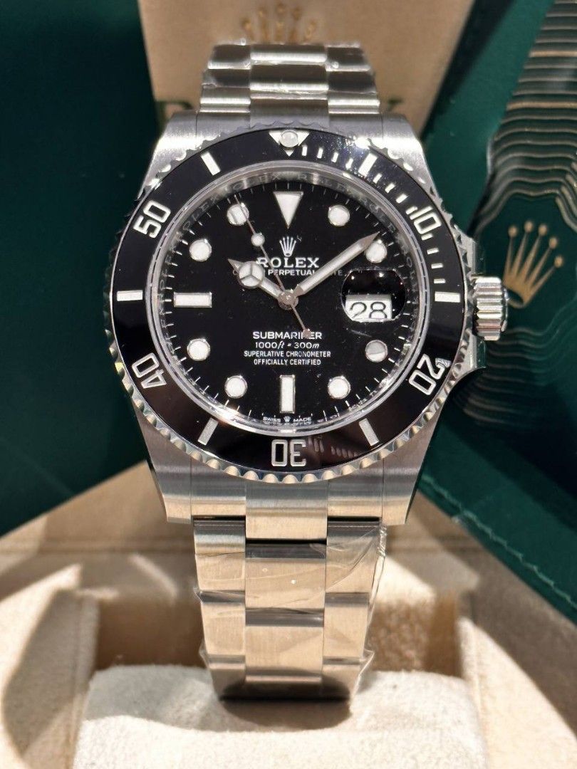 Brand New Rolex Submariner Date 41mm 126610LN Stainless Steel Black Ceramic Bezel 3235 Automatic Movement