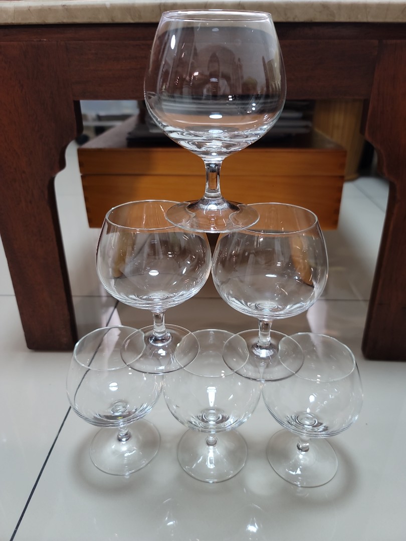 Brandy and whiskey. wine glass on Carousell