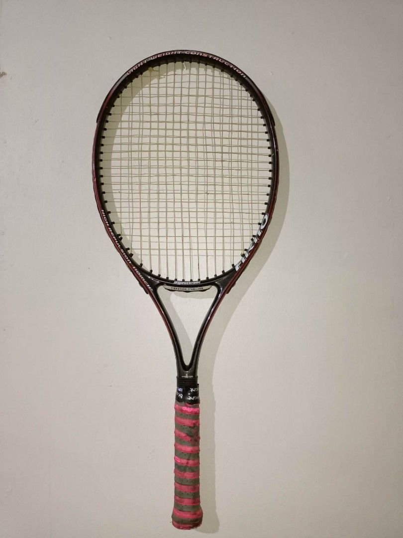 Bridgeston tennis racquet (Category: Racket and Ball Sports) located in Kabankalan. Submitted by jayejaye29 (Listing ID 1237814794, Image 1). Description: .