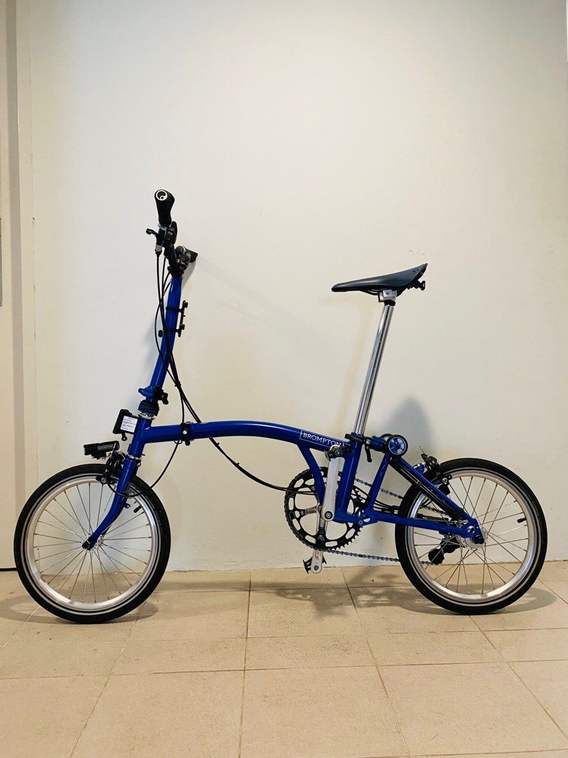 Brompton H bar 6 speed Piccadily Blue Sports Equipment Bicycles