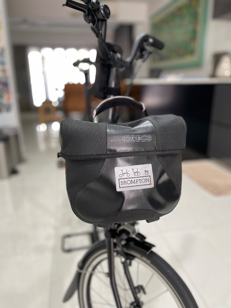 Brompton o bag 2025 reflective black