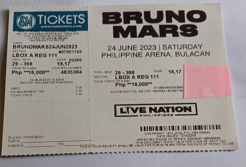 Bruno Mars Tickets 2025 Florida Rosy