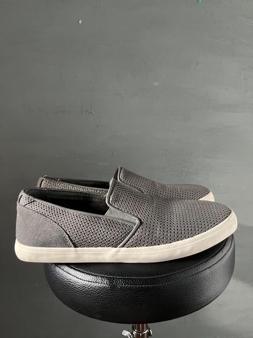 Calvin Klein Slip Ons Men s Fashion Footwear Sneakers on Carousell
