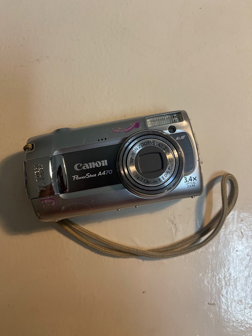 Canon Powershot A470 digicam (digital camera) on Carousell