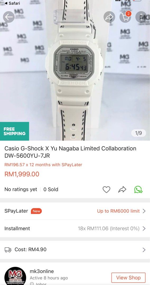 Yu nagaba g shock cheap