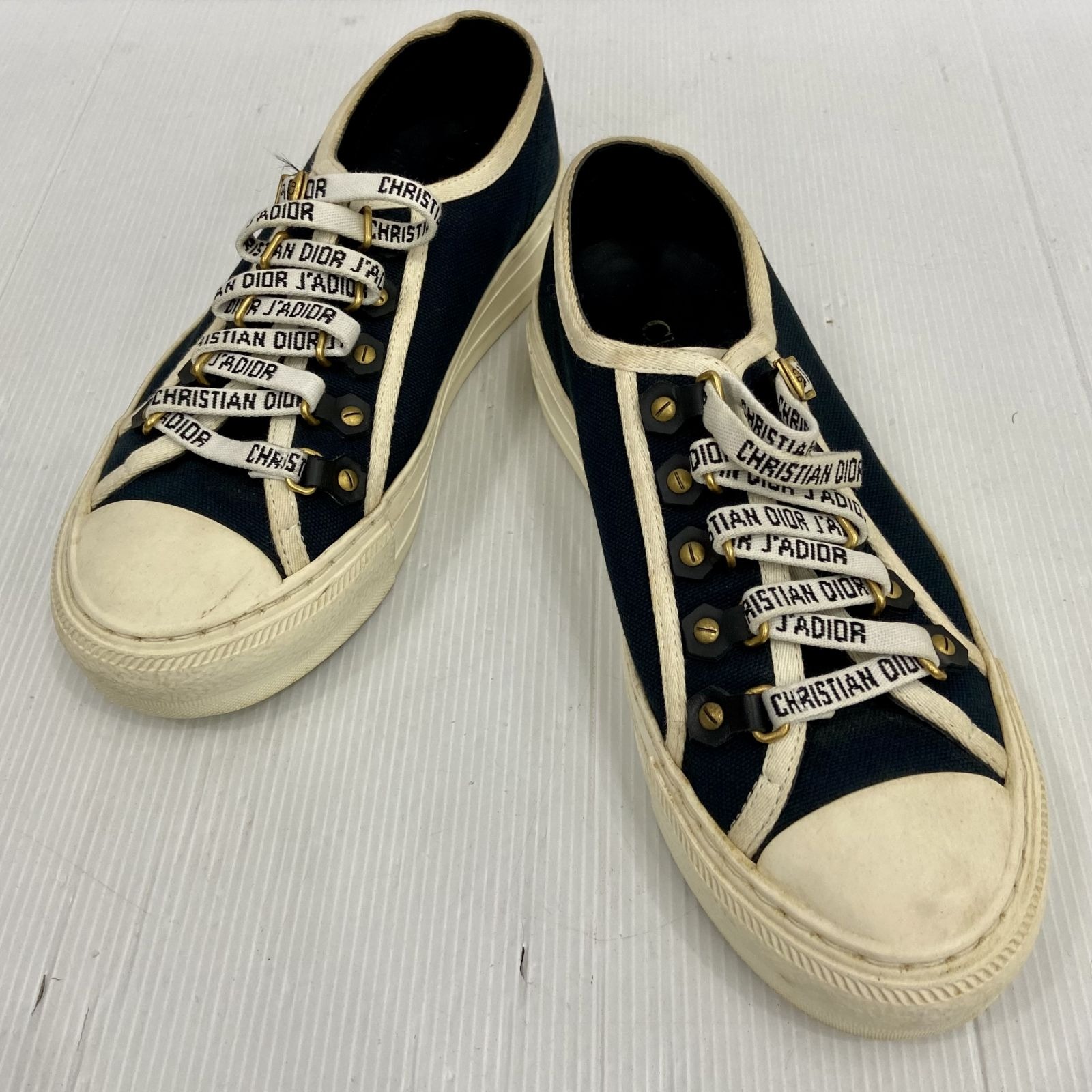 Christian dior new arrivals canvas sneakers
