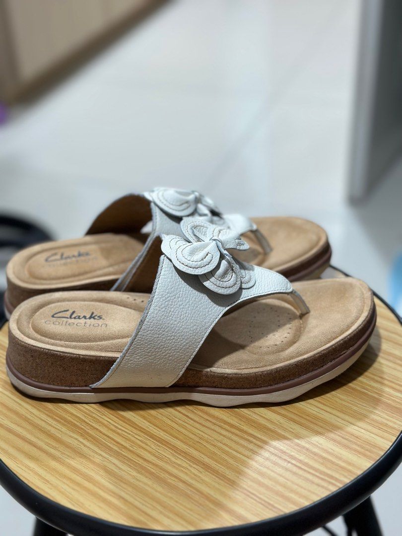 Clarks online flower sandals