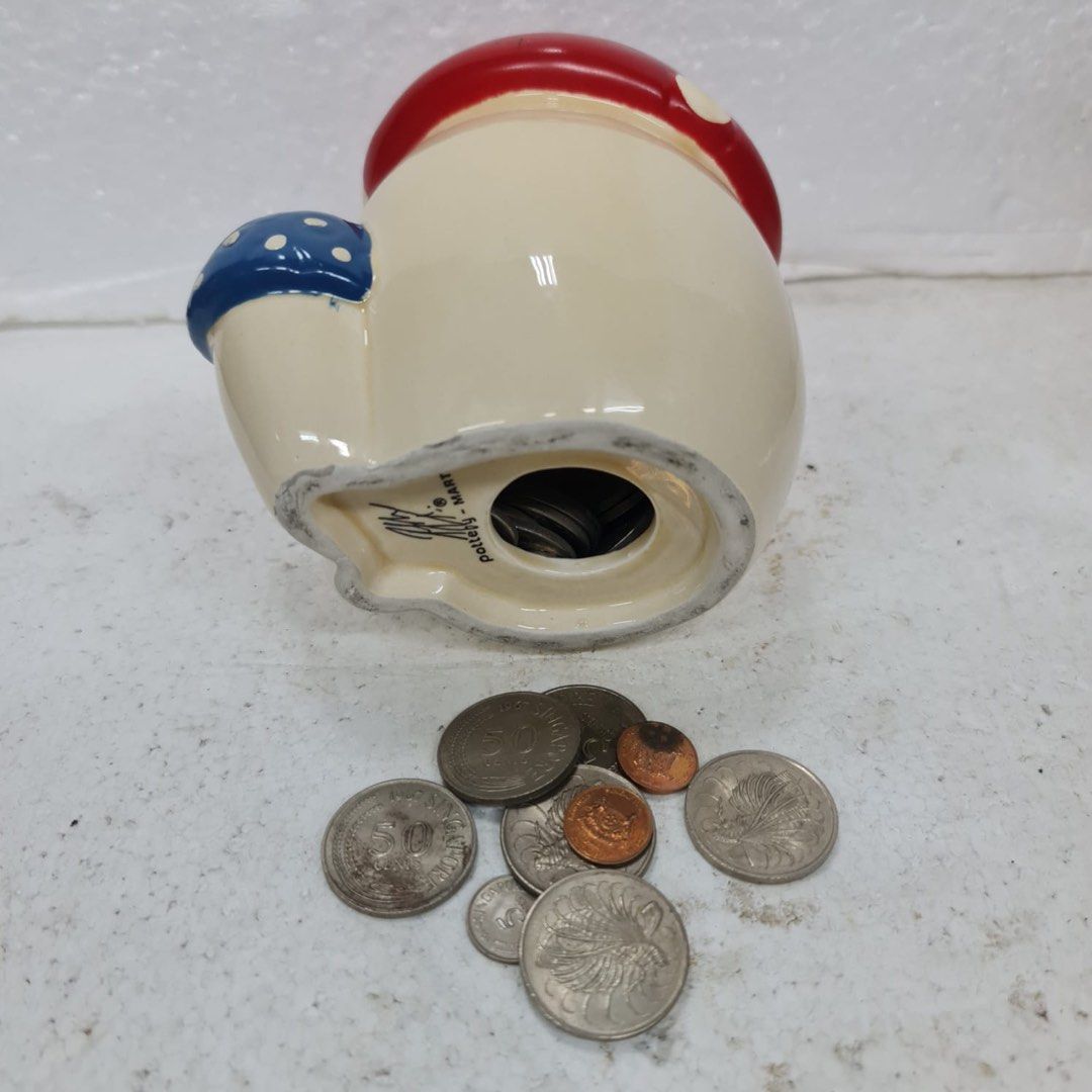 Clay POSB coin bank, Hobbies & Toys, Memorabilia & Collectibles ...