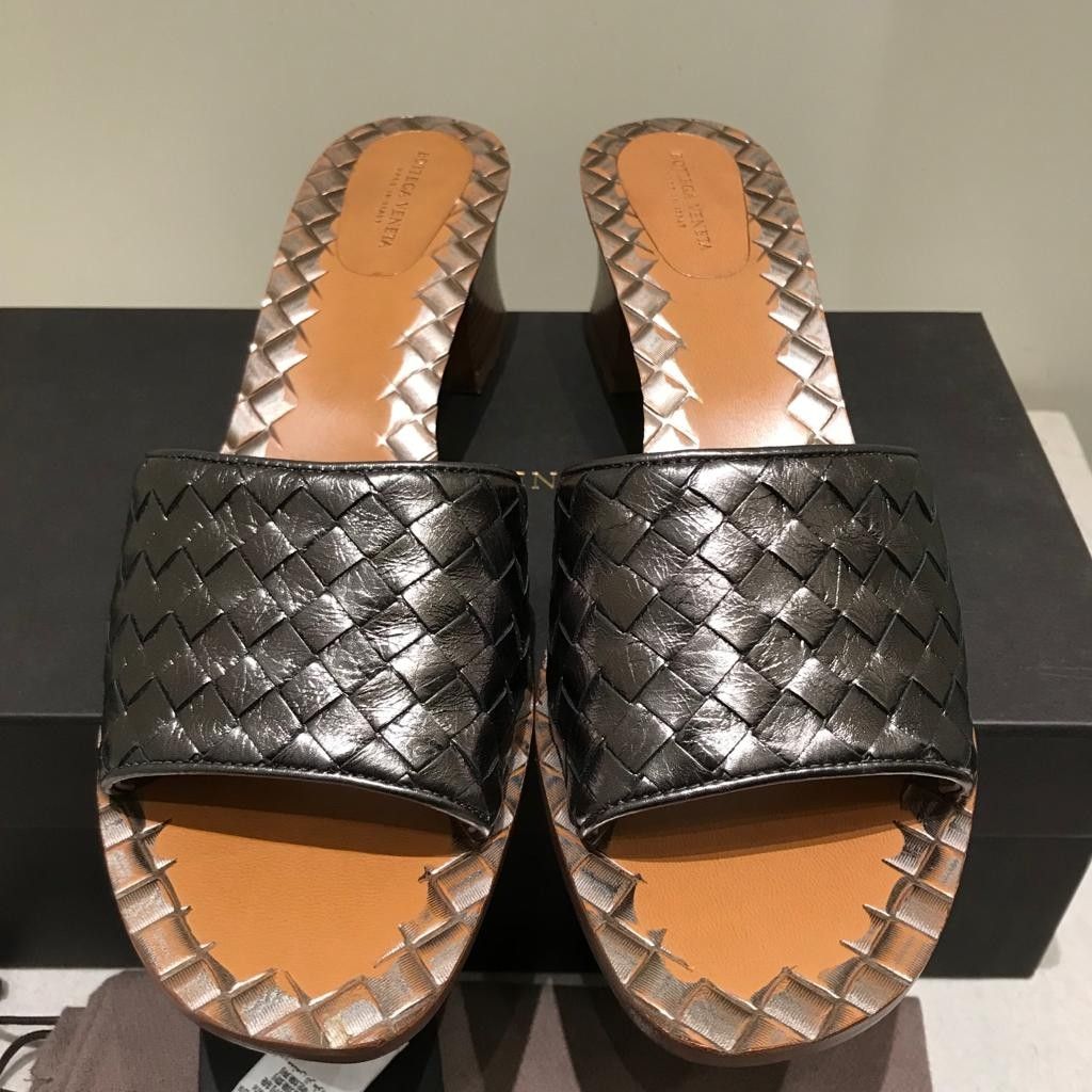 Clearance Bnib Bottega Veneta Classic Woven Sandals Shoes