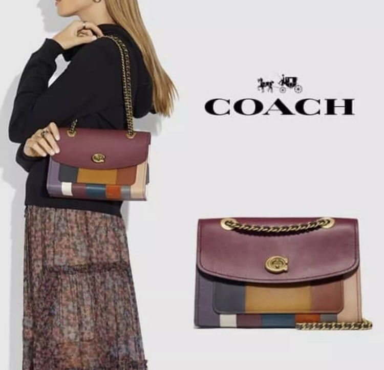 Coach parker patchwork sale