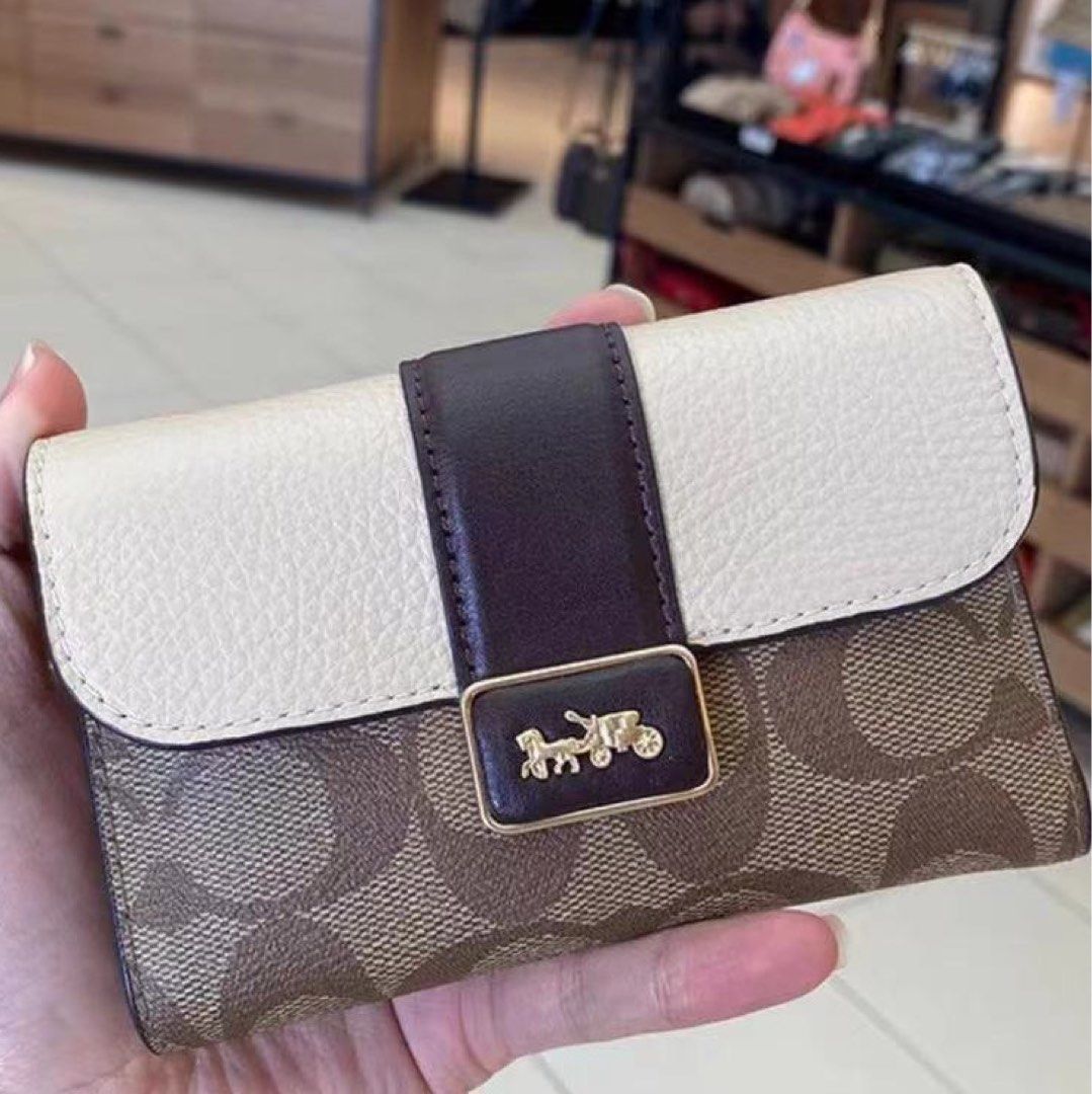 Coach women top wallet price