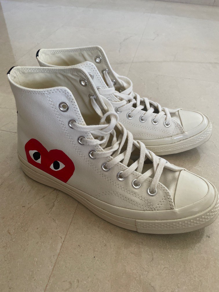 Cdg play clearance converse review