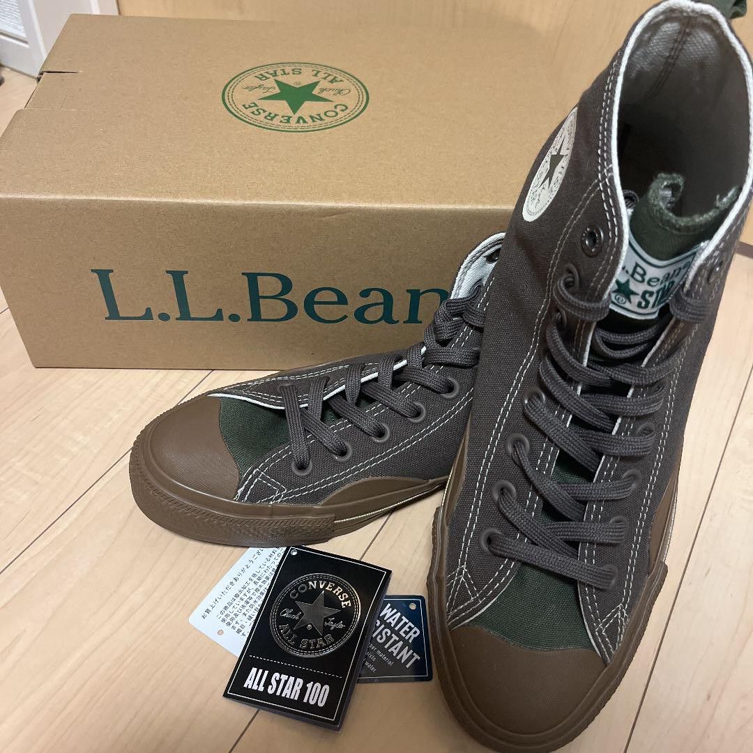 Converse ALL STAR 100週年 L.L. BEAN 首款聯名 防潑水 react鞋墊 非第二彈 石灰色