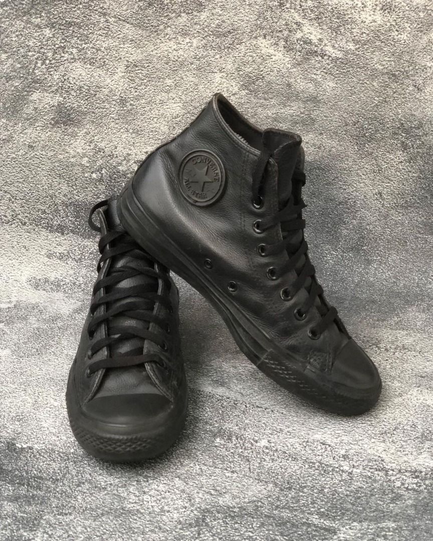 Converse all hot sale star kulit hitam
