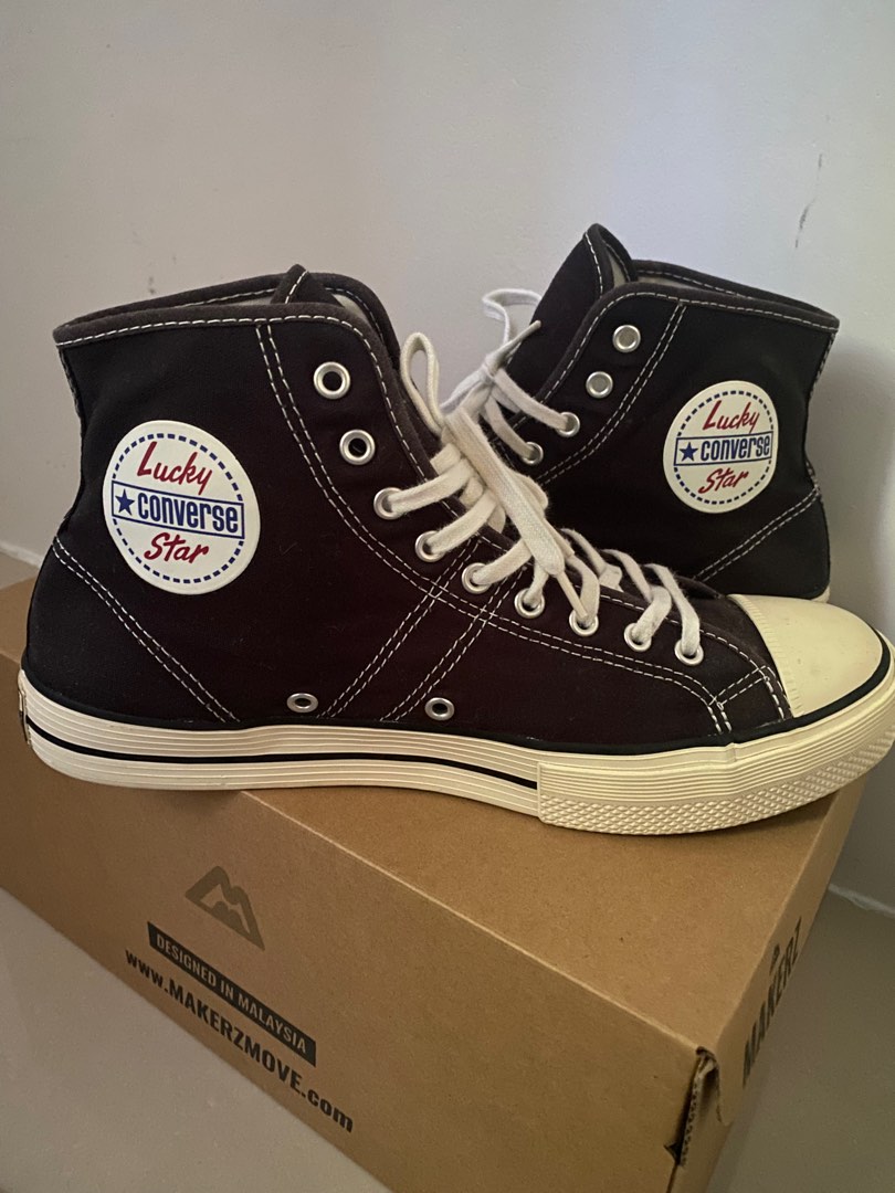 Converse lucky star black shop
