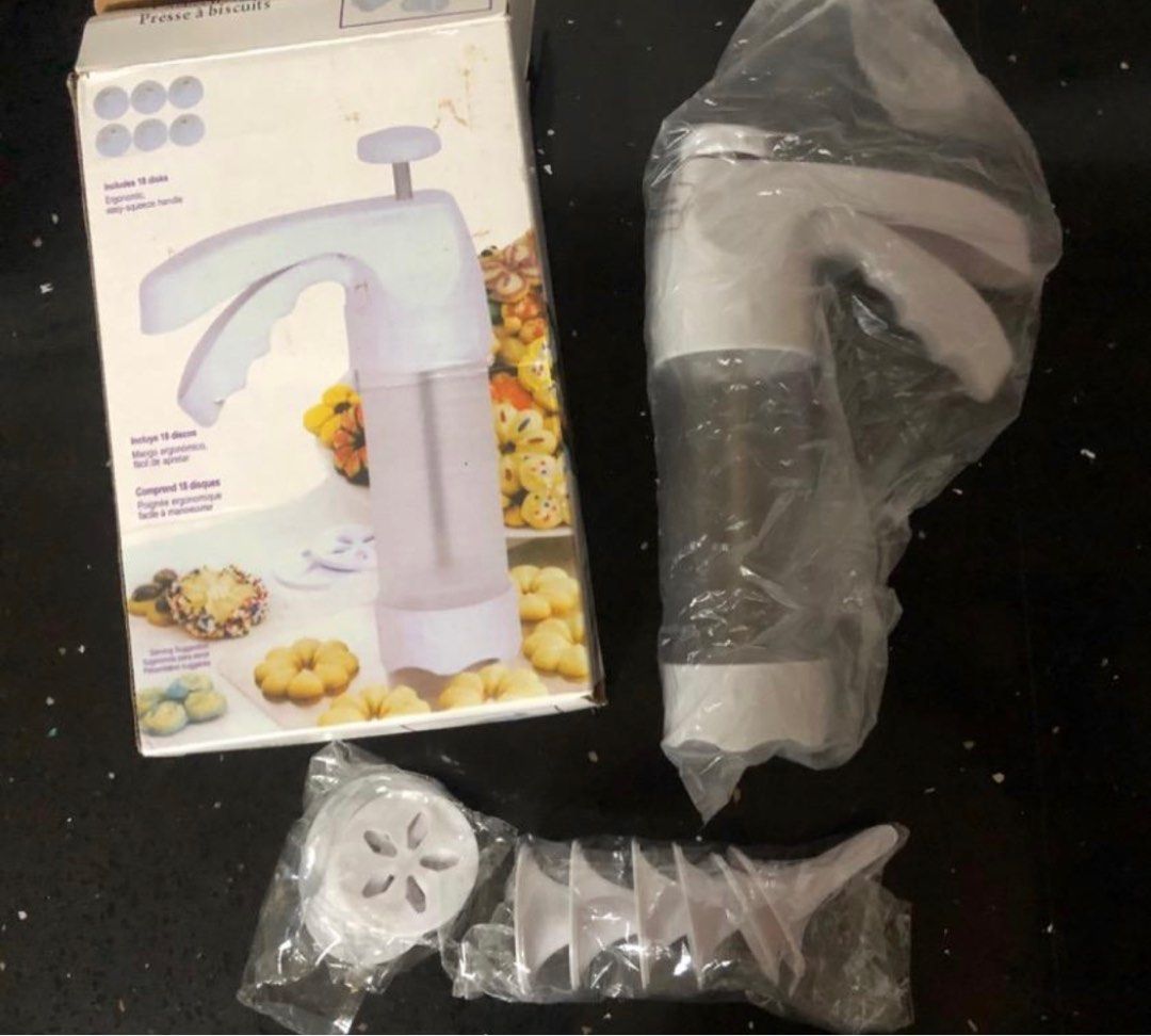 Shop for Cookie Press Gun Kit Batter Dispenser 20PCS Cookies Cream Press  Icing Gun Syringe Nozzles Set Cake Decorating Tool Baking Gadget at  Wholesale Price on