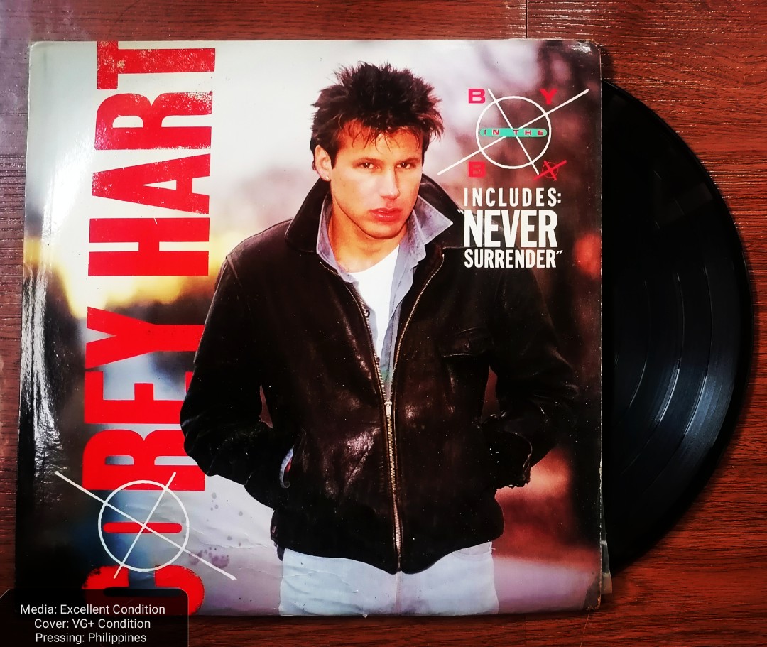 Corey Hart Vinyl Record Original Vinyl Records Vintage Vinyls Plaka LP