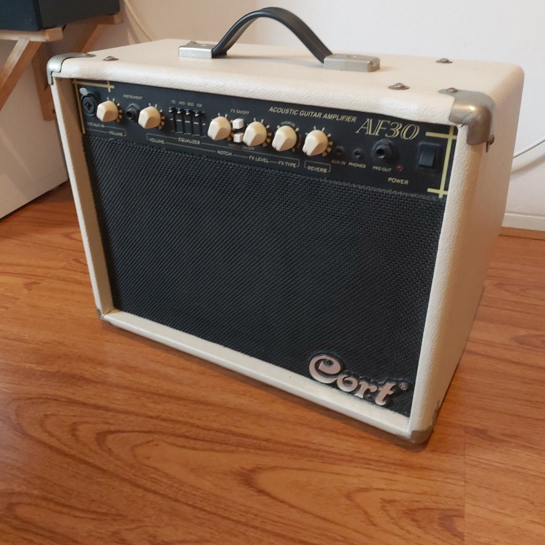 Cort acoustic guitar amplifier AF30 ampli gitar akustik, Musik