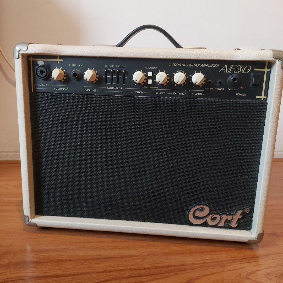 Cort acoustic guitar amplifier AF30 ampli gitar akustik, Musik