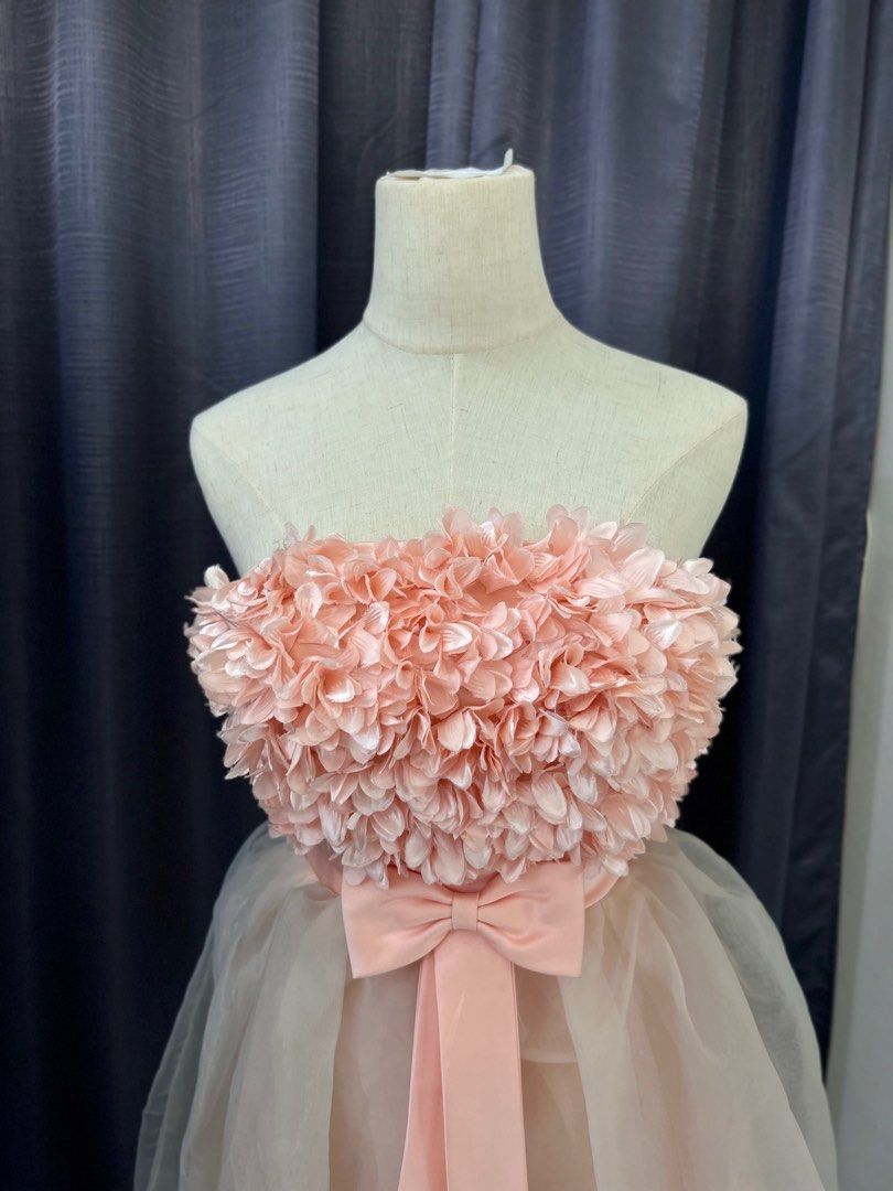 Cute Pink Short Dress