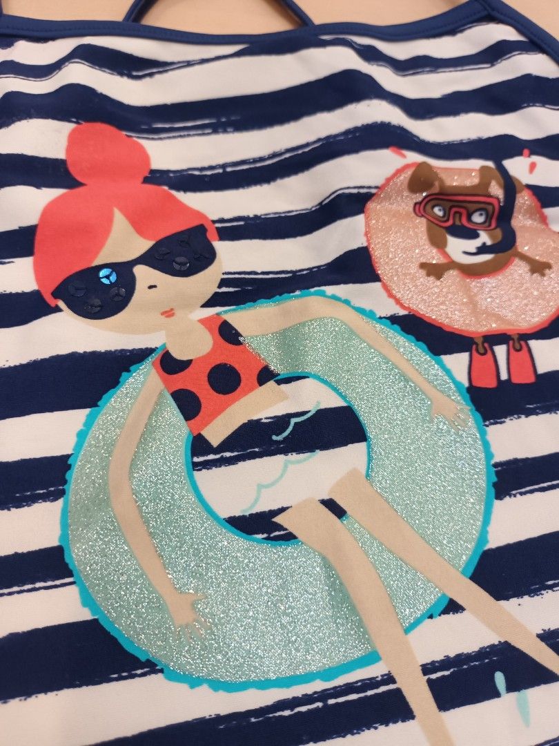 Debenhams girls swimwear top