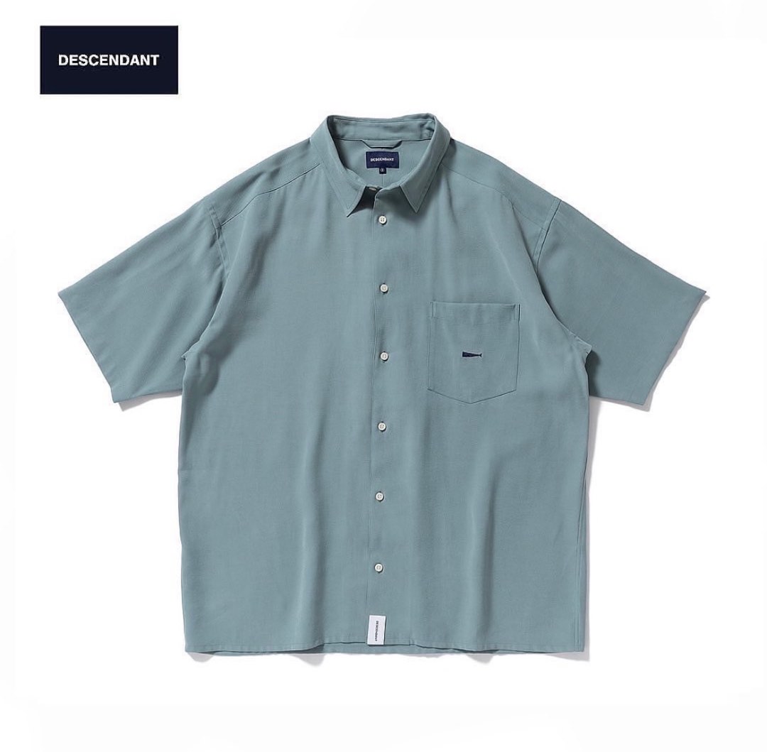 DESCENDANT 22SS KENNEDY'S RAYON SS SHIRT STANDARD 短袖襯衫