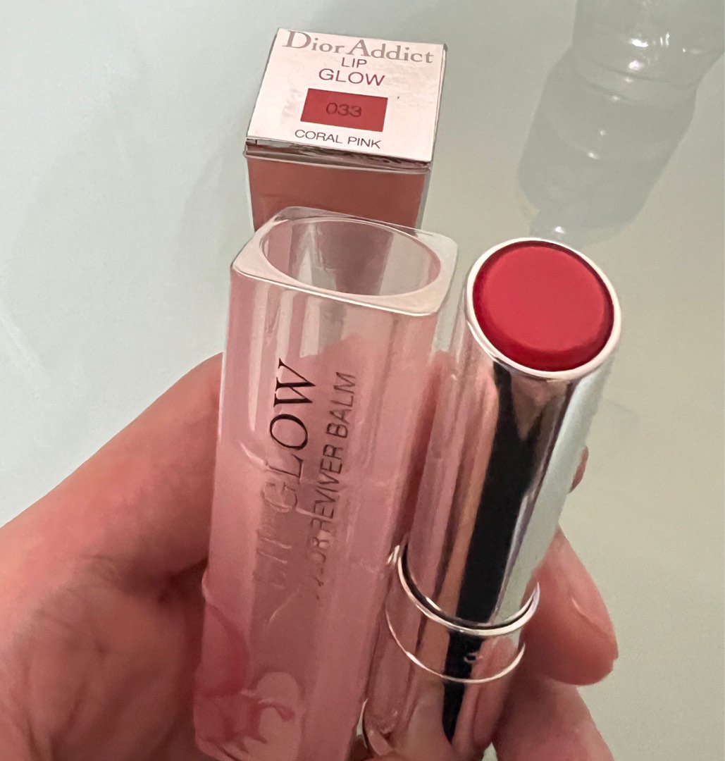 Son Dưỡng Dior 033 Coral Pink Addict Lip Glow Mới Nhất  Lipstickvn