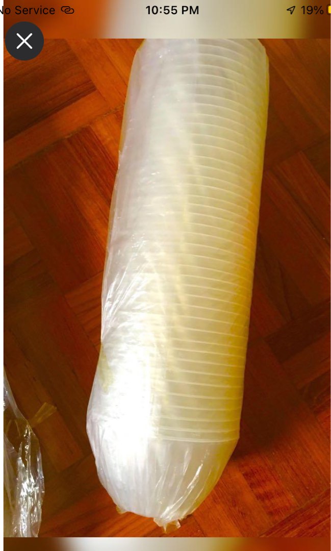 Disposable cups, bowls & forks, IKEA cups & forks, steamboat cutlery