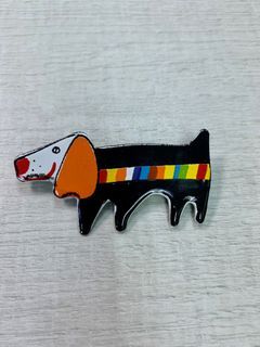 Dog brooch / Pin
