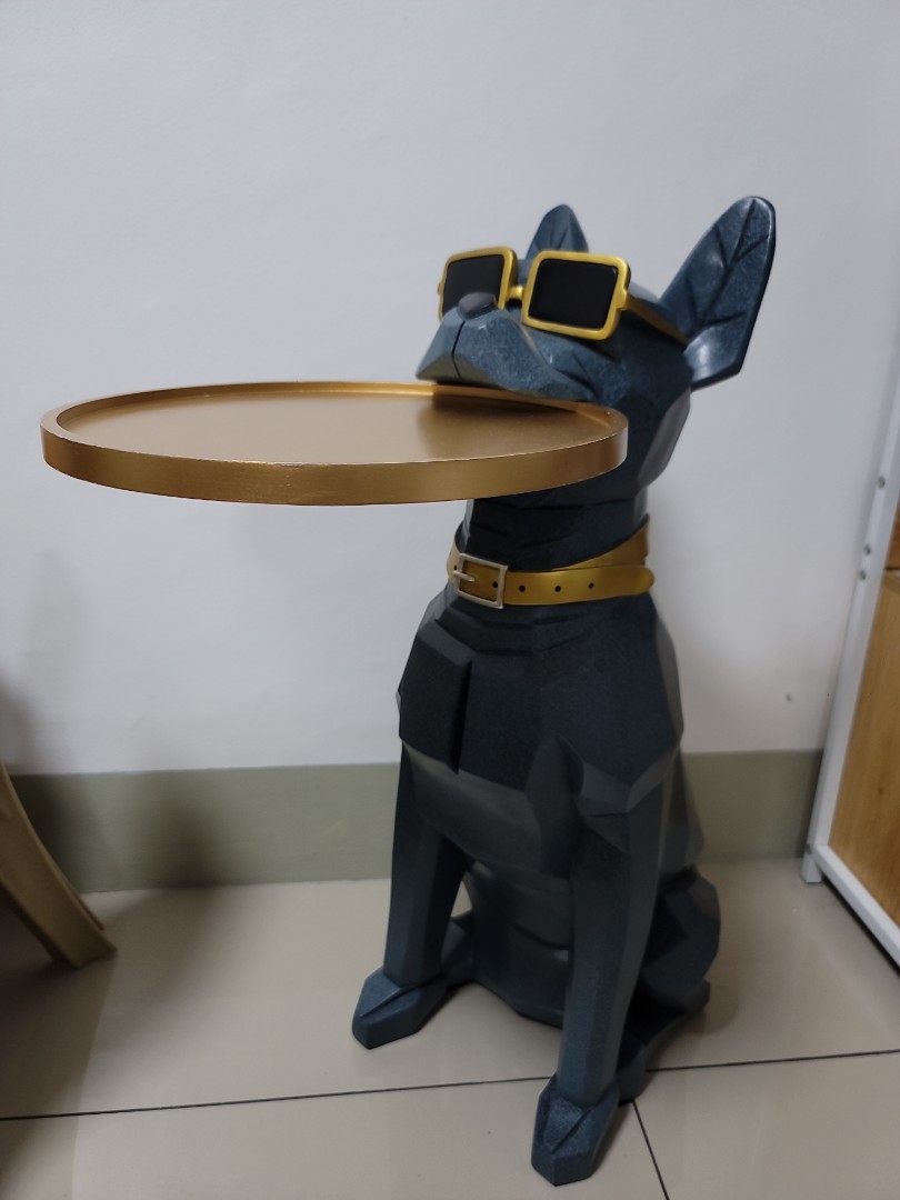 dog statue tray on Carousell