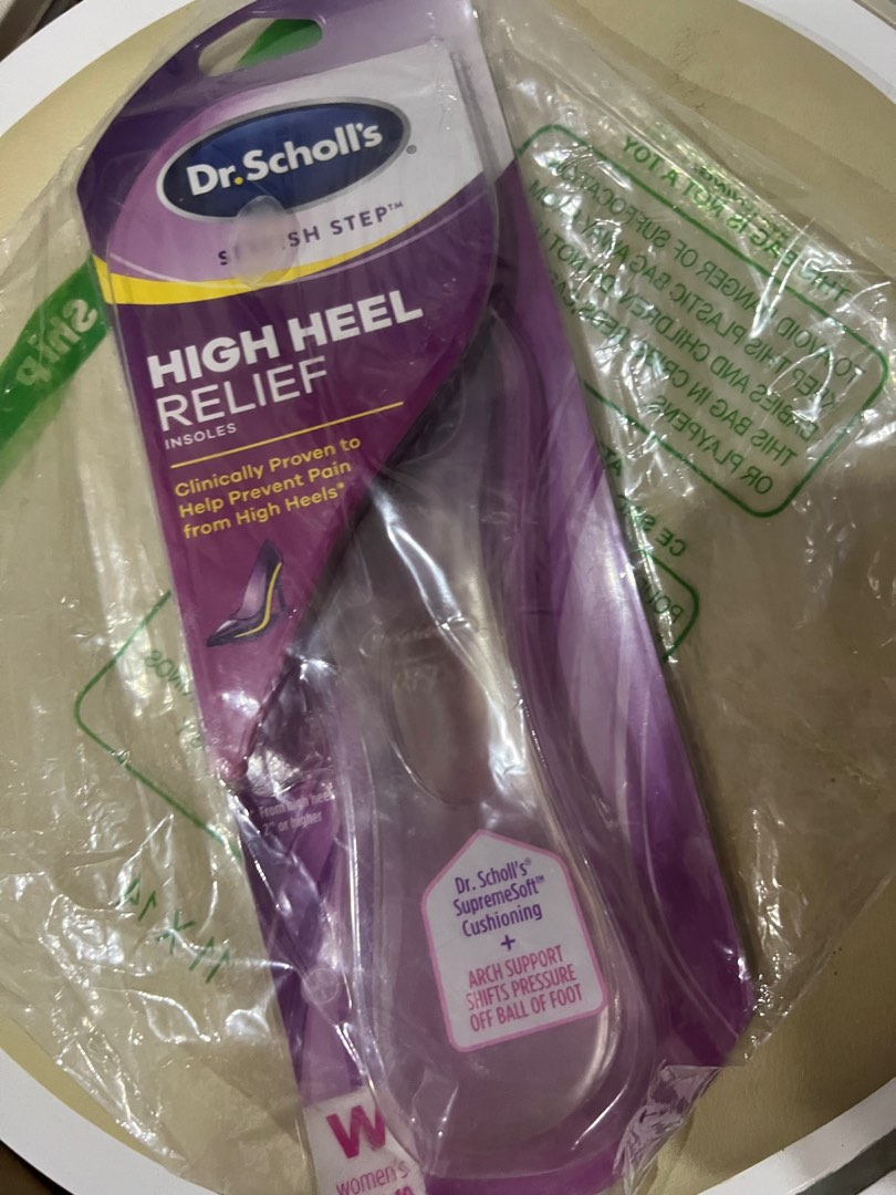 Dr scholl's high top heel relief