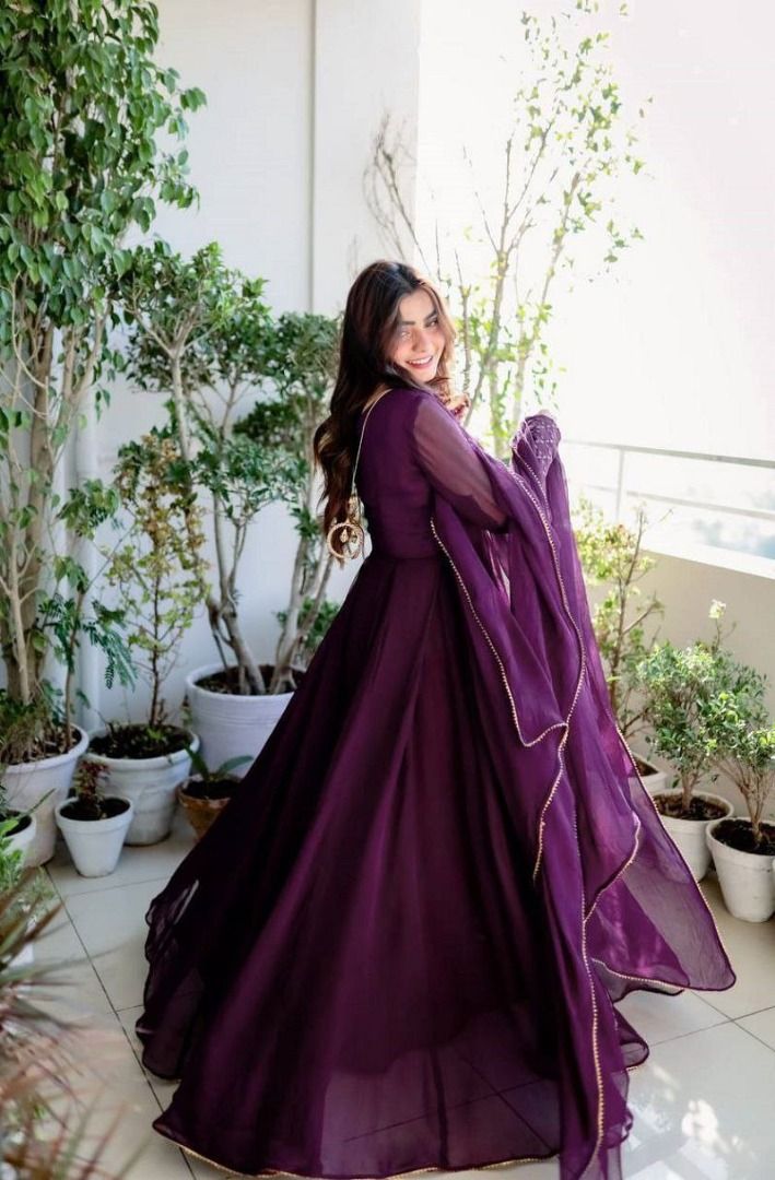 EID Special Gown and Dupatta set