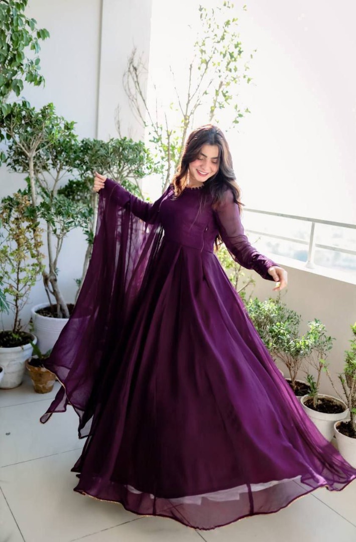 EID Special Gown and Dupatta set