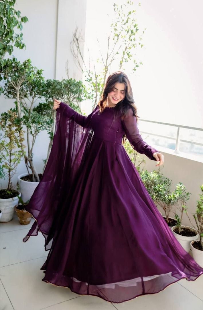 EID Special Gown and Dupatta set