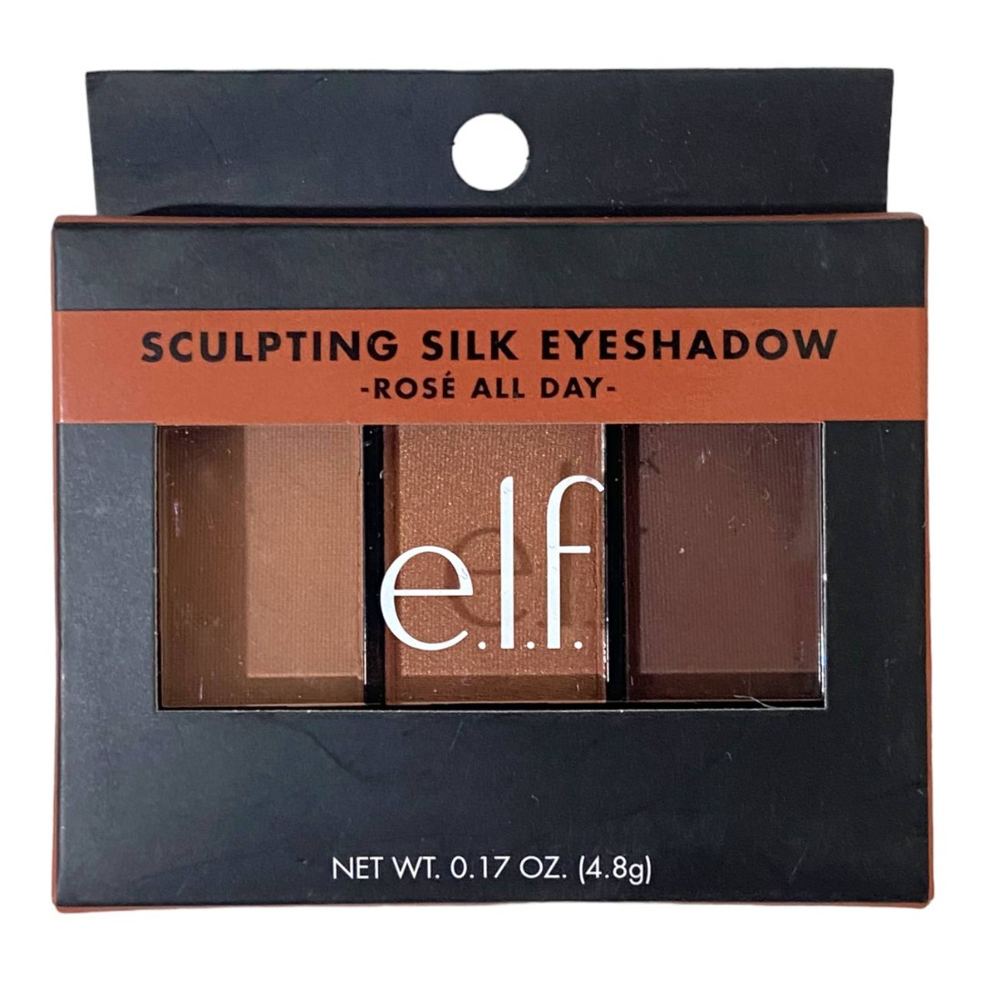 ELF Clay Eyeshadow Palette, Long Lasting Wear, Necessary Nudes 7.5g