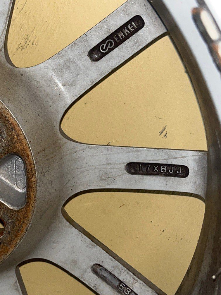 ENKEI SUBARU ORIGINAL RIMS WITH TYRE, Car Accessories, Tyres & Rims on ...