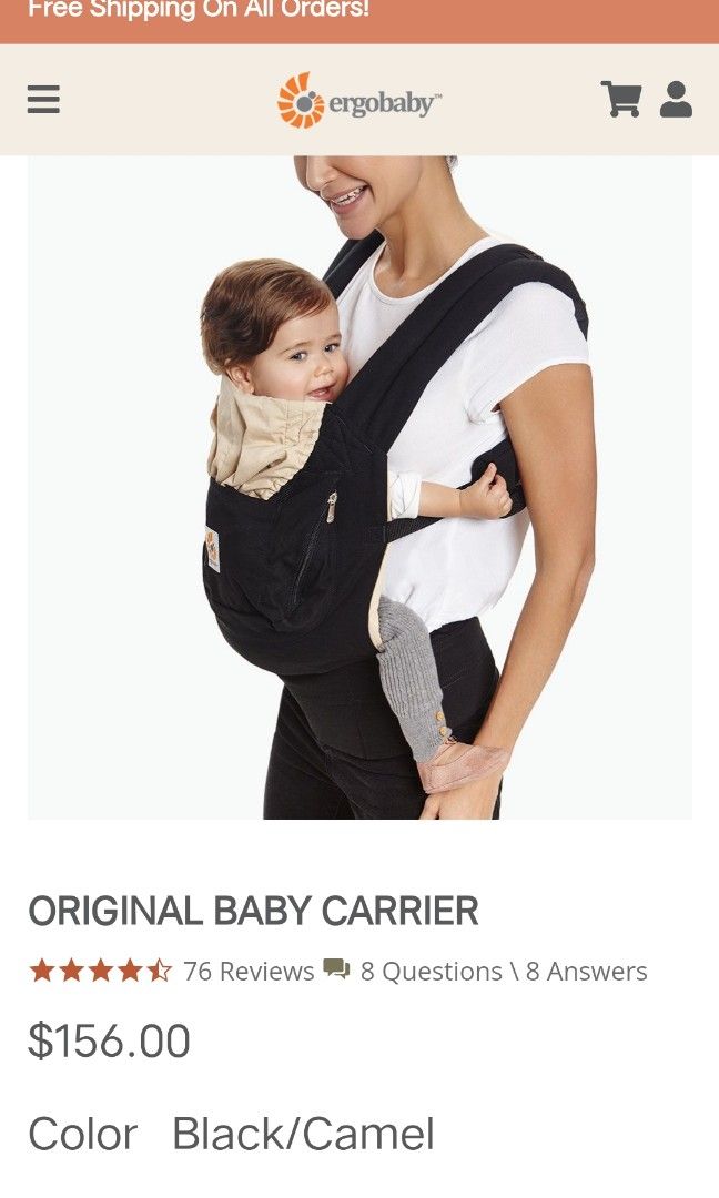 Ergobaby camel hot sale